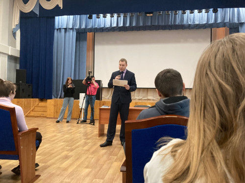  Профориентационная встреча с представителем органов федеральной службы безопасности 