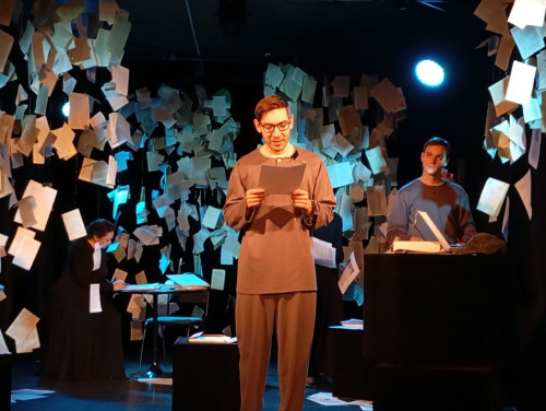 Няганский технологический колледж на премьере «Дневник солдата»!