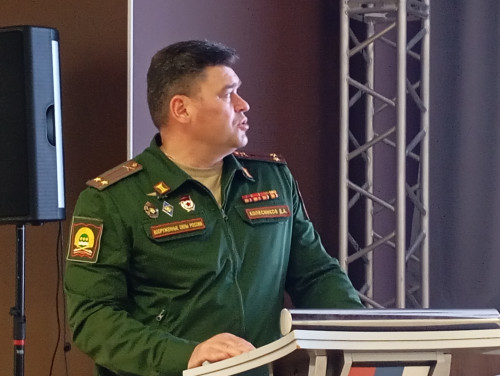 Встреча с будущими защитниками Отечества в Няганском технологическом колледже!